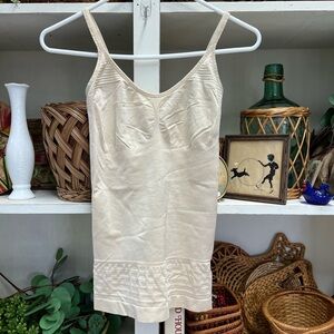 Sweet Nothings shapewear tank top XL nude